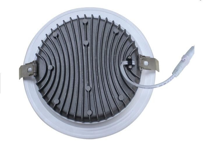 Supermarket LED Recessed Downlight 12 Watt 50000 Hours Long Lifespan